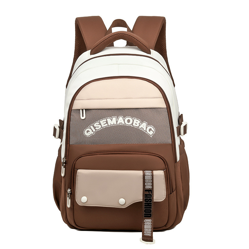 Fashion Color Contrast Leisure Travel Backpack - Image 4